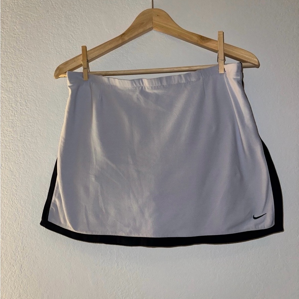 Nike White Skirt with Black Accents